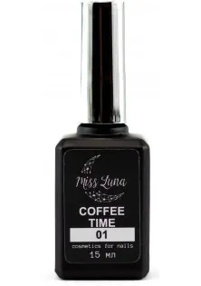 Купити Miss Luna Premium Топ для нігтів Top Coffee Time №01, 15 ml вигідна ціна