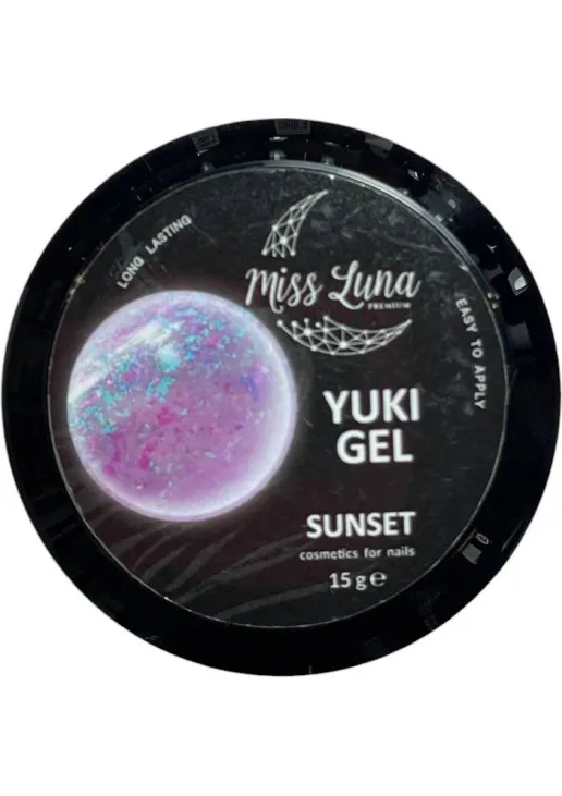 Гель для нарощування нігтів Yuki Gel Sunset, 15 ml - фото 3