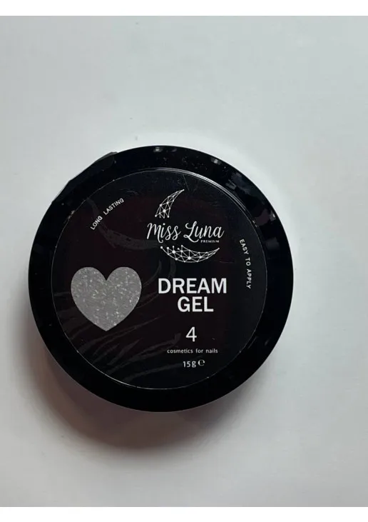 Гель для нарощування нігтів Dream Gel №04, 30 mL - фото 4