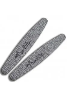 Овальна пилочка сіра 180/180 за ціною 35₴  у категорії Педикюрні пилки Тип Пилка для нігтів