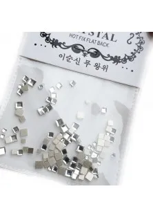 Купити Nailapex Мікс стразів кристалічні квадрати вигідна ціна