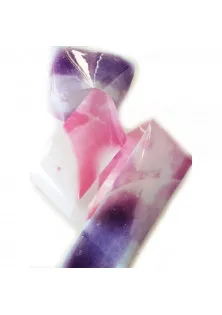 Фольга для нігтів рожево-фіолетова за ціною 20₴  у категорії Декоративна фольга, слюда, лиття для нігтів