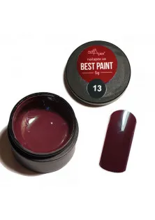 Купити Nailapex Гель-фарба для нігтів темна вишня Best Paint №13 вигідна ціна