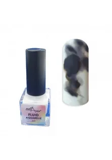 Акварельный лак флюид черный Fluid Aquarelle по цене 60₴  в категории Гель-лаки для ногтей и другие материалы Объем 5 мл