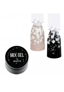 Купити Nailapex Мікс гель для нігтів Вишиванка біла Mix Gel №11 вигідна ціна