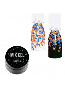 Купити Nailapex Мікс гель для нігтів Вишиванка яскрава Mix Gel №13 вигідна ціна