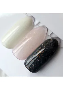 Купити Nailapex Топ для нігтів білий з блискітками Nailapex Winter Top №1, 15 g вигідна ціна