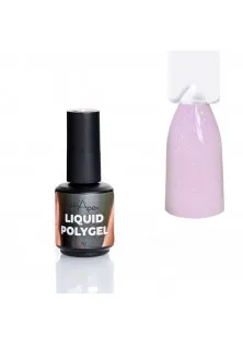 Рідкий полігель для нігтів ніжно-рожевий із шимером Liquid Polygel №3 за ціною 290₴  у категорії Гель для нарощування нігтів Країна виробництва США