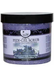Гелевий скраб для ніг Pedi-Gel Scrub Lavender з екстрактом морських водоростей в Україні