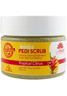 Гелевий пілінг Pedi-Gel Scrub Tropical Citrus з екстрактом морських водоростей за ціною 396₴  у категорії Косметика для тіла і ванни Серiя Body Care