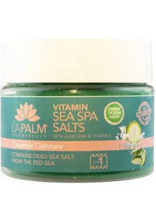 Сіль для рук та ніг Sea Spa Salts Cucumber Cashmere з морськими мінералами за ціною 439₴  у категорії Товари для манікюра та педикюра Тип шкіри Усі типи шкіри