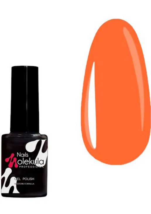 Гель-лак для ногтей Оранжевый неон Nail Gel Polish №054, 6 ml - фото 1