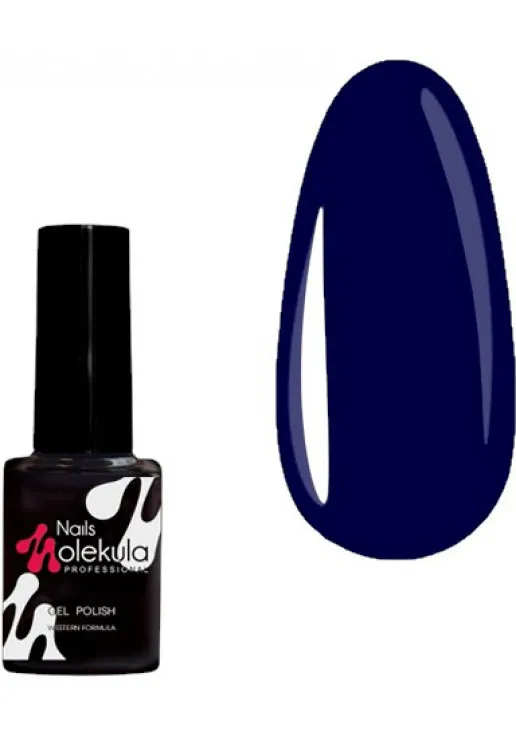 Гель-лак для нігтів Темно синій Nail Gel Polish №071, 6 ml - фото 1