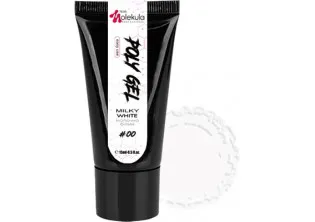 Полигель для ногтей Poly Gel №00 Milky White по цене 340₴  в категории Просмотренные товары