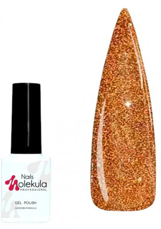 Светоотражающий гель-лак для ногтей Gel Polish Flash Effect Collection F09, 6 ml - фото 1