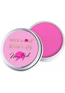 Паста для брів Neon Pink Brow Paste