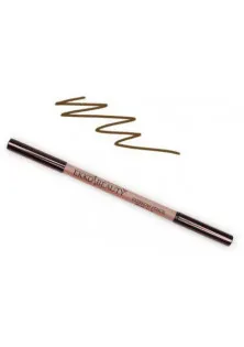 Стійкий олівець для брів із щіточкою Коричневий Eyebrow Pencil Brown за ціною 130₴  у категорії Олівець для брів чорний Eyebrow Pencil Ideal Brows №303
