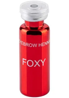 Хна для брів Рудий Eyebrow Henna Foxy за ціною 169₴  у категорії Професійні засоби для брів Стать Для жінок