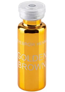 Хна для брів Золотисто-коричнева Eyebrow Henna Golden Brown за ціною 178₴  у категорії Хна для брів Призначення Фарбування