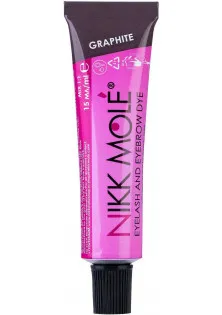 Купить Nikk Mole Краска для бровей и ресниц Eyebrow And Eyelash Dye Graphite выгодная цена