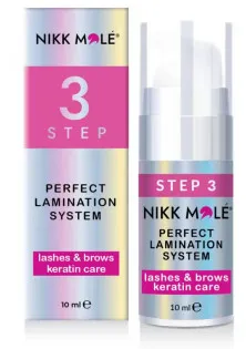 Засіб для ламінування брів і вій Perfect Lamination Step №3 Keratin Care за ціною 25₴  у категорії Nikk Mole Призначення Відновлення