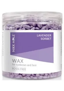 Купить Nikk Mole Воск Wax In Granules For Eyebrows And Face Lavender Sorbet выгодная цена
