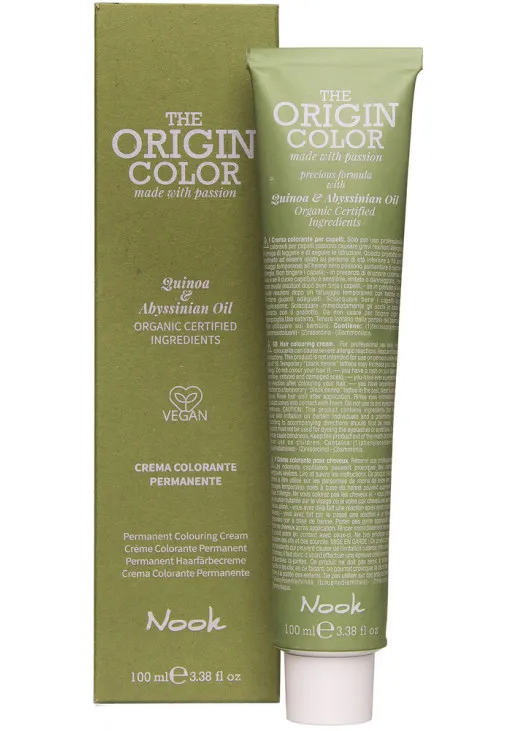 Крем-краска для волос каштановый махагон Permanent Colouring Cream №4.5 - фото 2