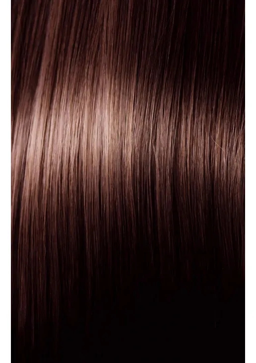 Стойкая безамиачная крем-краска для волос светло-каштановый шоколад Permanent Colouring Cream №5.75 - фото 1