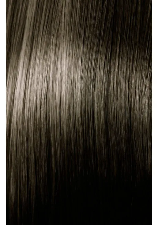 Стойкая безамиачная крем-краска для волос темно-русый пепельный Permanent Colouring Cream №6.1 - фото 1