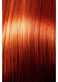Стойкая безамиачная крем-краска для волос медный яркий темно-русый Permanent Colouring Cream №6.44 в Украине