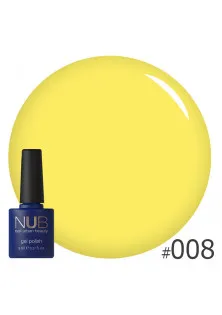 Гель-лак для нігтів універсальний NUB Gel Polish №008 - Sun Sun Sun, 8 ml в Україні