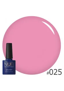 Гель-лак для ногтей универсальный NUB Gel Polish №025 - Pink Plaid, 8 ml по цене 149₴  в категории Товары для маникюра и педикюра Назначение Защита