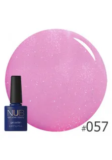 Гель-лак для нігтів універсальний NUB Gel Polish №057 - Shimmering Pink Taupe, 8 ml за ціною 149₴  у категорії Гель-лак для нігтів смородиновий Adore Professional S-01 - Currant, 7.5 ml