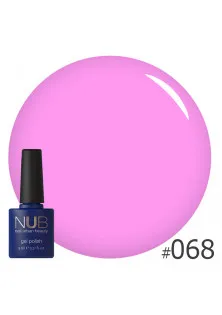 Гель-лак для нігтів універсальний NUB Gel Polish №068 - Advertising Pink, 8 ml за ціною 149₴  у категорії Гель-лаки для нігтів та інші матеріали Країна ТМ США