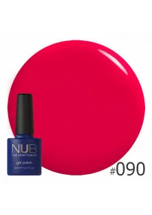 Гель-лак для ногтей универсальный NUB Gel Polish №090 - Famous Red, 8 ml по цене 149₴  в категории Гель-лаки для ногтей Назначение Окрашивание