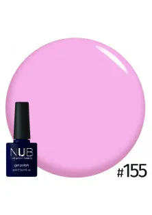 Купити NUB Гель-лак для нігтів універсальний NUB Gel Polish №155 - Sakura`S Garth, 8 ml вигідна ціна
