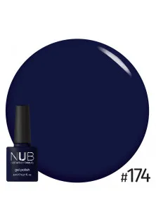Гель-лак для нігтів універсальний NUB Gel Polish №174 - Deep Water, 8 ml за ціною 149₴  у категорії Гель-лаки для нігтів та інші матеріали Бренд NUB