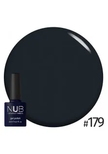 Купити NUB Гель-лак для нігтів універсальний NUB Gel Polish №179 - Asphaltene, 8 ml вигідна ціна