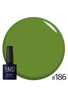 Гель-лак для нігтів універсальний NUB Gel Polish №186 - Blooming Forest, 8 ml