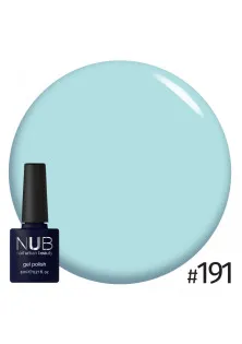 Купить NUB Гель-лак для ногтей универсальный NUB Gel Polish №191 - Breakfast Tiffany'S, 8 ml выгодная цена