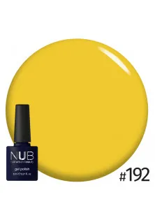 Гель-лак для нігтів універсальний NUB Gel Polish №192 - Canary-Finch, 8 ml в Україні