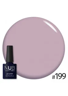 Гель-лак для нігтів універсальний NUB Gel Polish №199 - Tanned Purple, 8 ml за ціною 149₴  у категорії Гель-лак для нігтів Enjoy Professional Rosy Brown GP №29, 10 ml