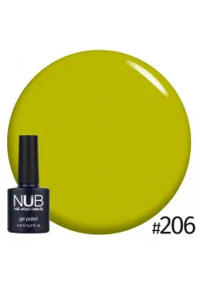 Гель-лак для нігтів універсальний NUB Gel Polish №206 - Fresh And Young, 8 ml в Україні