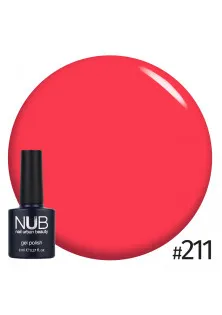 Купити NUB Гель-лак для нігтів універсальний NUB Gel Polish №211 - 90S Fashion, 8 ml вигідна ціна