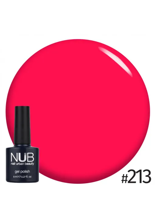 Гель-лак для нігтів універсальний NUB Gel Polish №213 - Sunset Line, 8 ml - фото 1