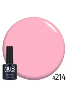 Гель-лак для ногтей универсальный NUB Gel Polish №214 - Rich Nude, 8 ml по цене 149₴  в категории Товары для маникюра и педикюра Назначение Защита