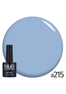 Гель-лак для нігтів універсальний NUB Gel Polish №215 - Stylish Blue, 8 ml в Україні