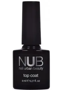 Закріплювач ультратонкий має липкий шар NUB Top Coat, 8 ml за ціною 155₴  у категорії Товари для манікюра та педикюра Тип Топ для нігтів