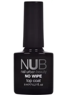 Купити NUB Закріплювач жорсткий не має липкого шару NUB No Wipe Top Coat, 8 ml вигідна ціна