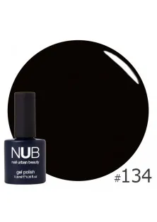 Гель-лак для нігтів універсальний NUB Gel Polish XL №134 - Tiny Black Dress, 11.8 ml